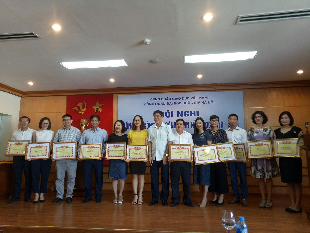 Tổng kết hoạt động công đoàn năm học 2018 - 2019