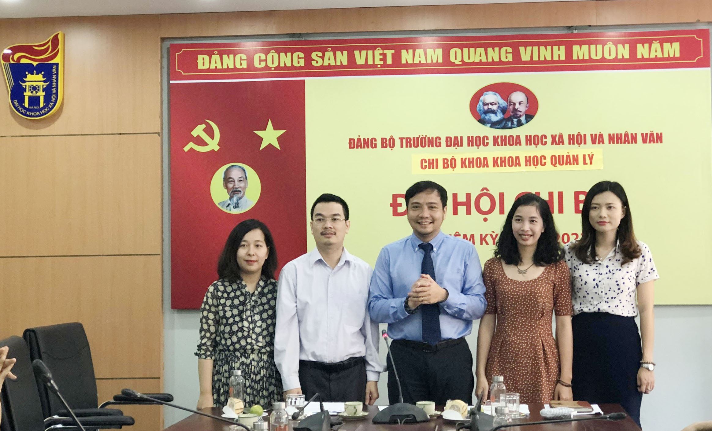 Đại hội Chi bộ Khoa Khoa học Quản lý: Phát huy nội lực - liên kết ngoại lực - phát triển đột phá